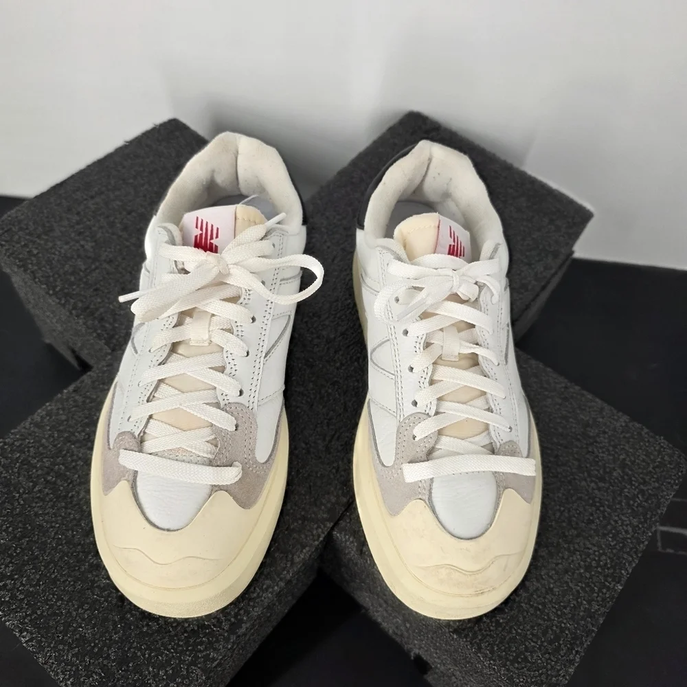 New Balance CT302 White Black Platform Shoes CT302OD Men's 8 Women's 9.5 Rare